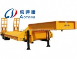 China Factory 2 Axle -3 Axles 20FT - 53FT Flatbed Trailer with Container Twist Locks
