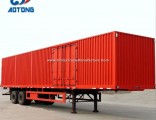Made in China 2 Axle Dry Van Box Semi Trailer