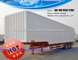 Factory Direct Supply Van Type Semi Trailer Box Semi Trailer