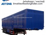 3--Axle Van/Box Semi Truck Trailer for Coal/Sand Food Transportation