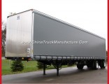 3 Axles Aluminum Enclosed Strong Box Van Semi Trailer