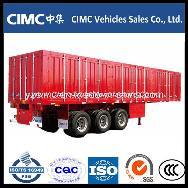 Cimc Van Box Container Semi Trailer Van Semi-Trailer