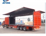 3 Axles Wing Truck Trailer for Long Distance Transportation
