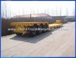 70ton Gooseneck Lowbed Trailers 3 Axle for Sale