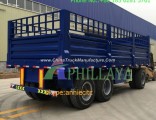 Light Cargo Transport Draw Bar Truck Trailer