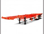40 Feet 3 Axles Skeleton Cargo/Container Semi Truck Trailer