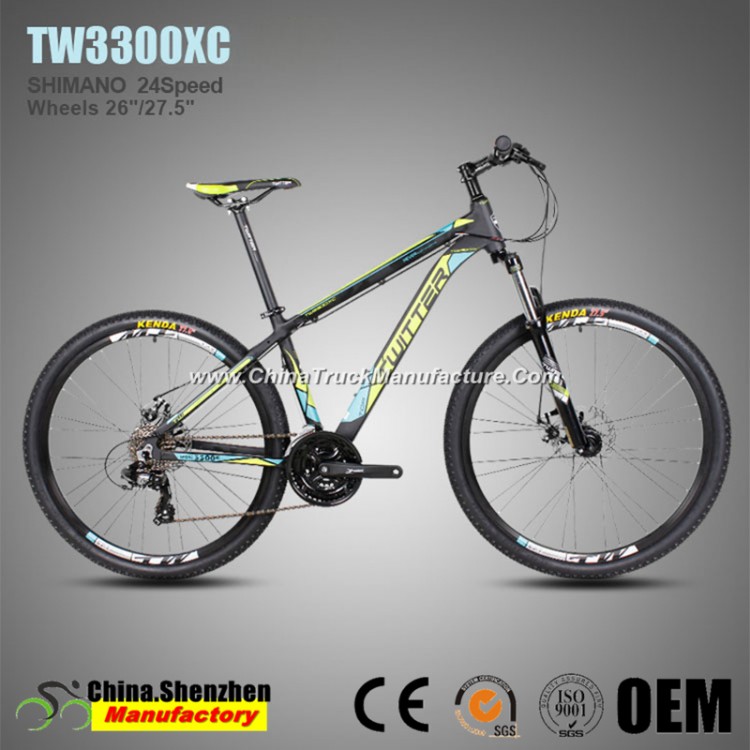 Yinxin Mechanical Disc Brake 24speed Aluminum Mountian Bike 27.5er