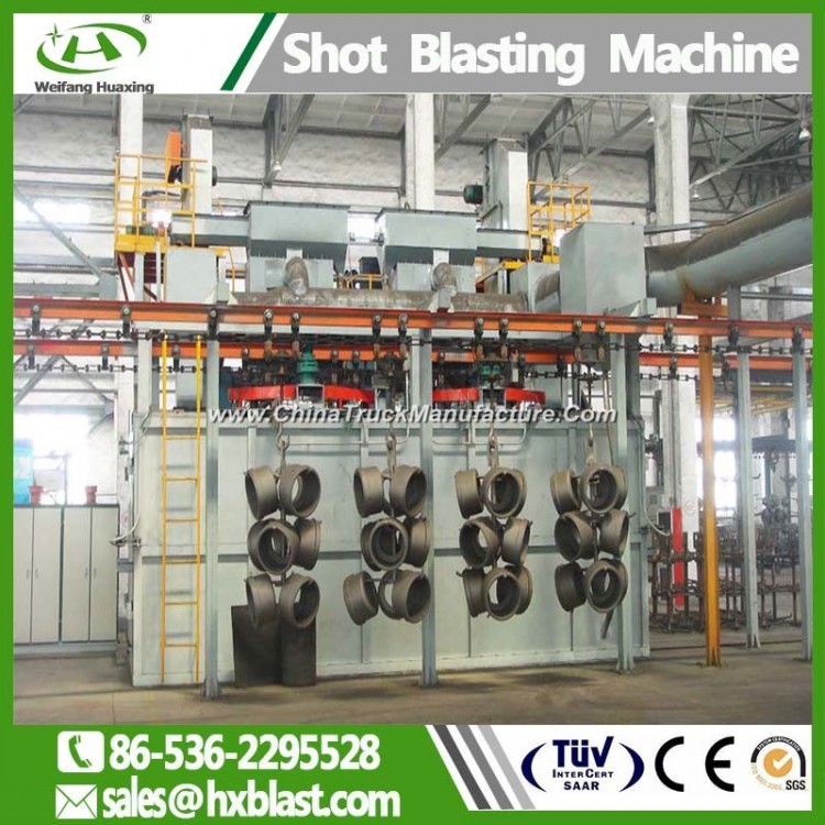 Mechanical Manufacturing Suspension Chain Shot Blasting Machine with SGS