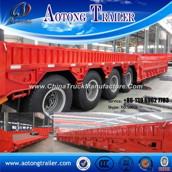 China Heavy Duty Machine Transport Lwobed Semi-Trailer for Sale (LAT9406TDP)