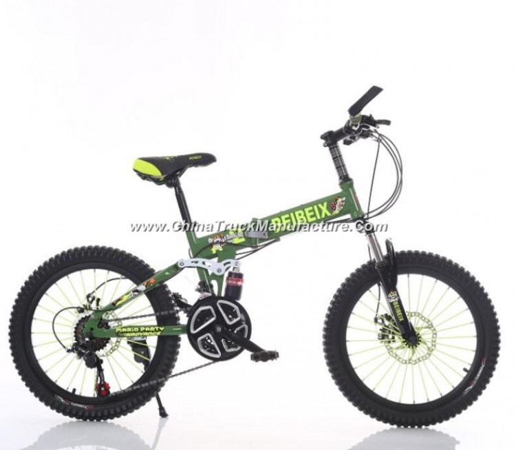 20" Green Folding Suspension Cycle Wts115