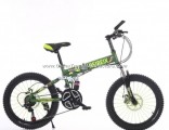 20" Green Folding Suspension Cycle Wts115