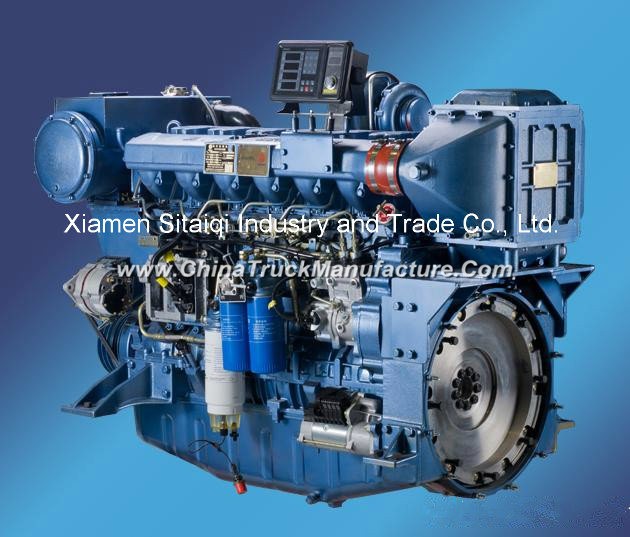 Weichai Wp12c450-21 (450HP/2100rpm) Marine Diesel Engine for Boat/Ship