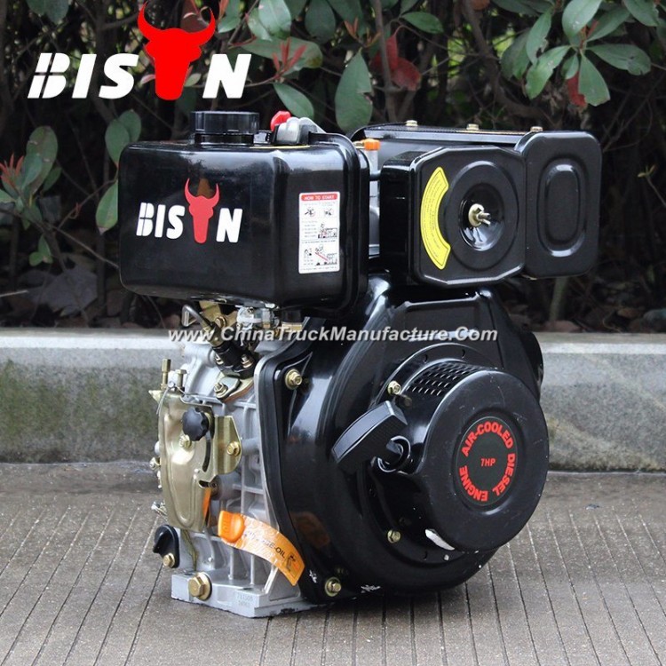 Bison (China) Single Cylinder Vertical Shaft Diesel Engine, Model 170f Diesel Engine, Key Start 5HP 