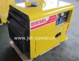 Portable Silent Diesel Generator 188f Engine, 7kVA Silent Diesel
