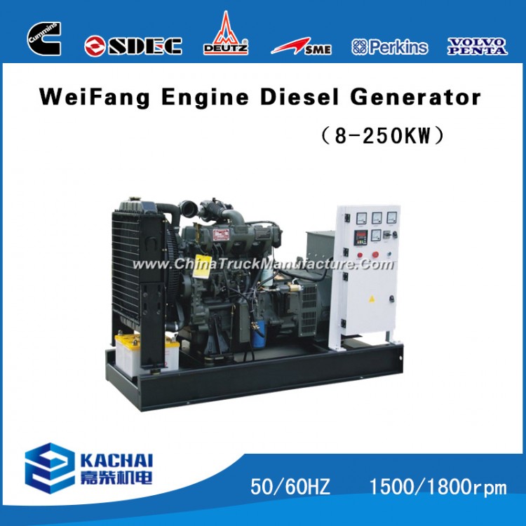 Price Diesel Generator Set 15kVA Weichai Engine Ricardo