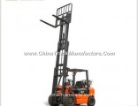 1.5t Gasoline and LPG Forklift Truck Cpqd15 Standard Mast: 2-Stage Max. Lifting Height: 3m Engine: C