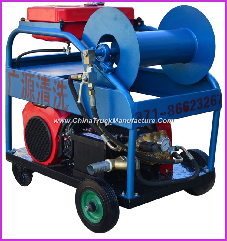 High Pressure Cleaner Sewer Drain Washing Machine Petrol Engine