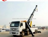 HOWO 8X4 10 Wheel Recovery Truck Vehicle 50ton Rotator China Wrecker Tow Trucks for Sale