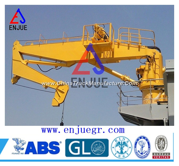 100t Hydraulic Outrigger Knuckle Boom Truck Mounted Crane