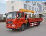 SGS Ce ISO Certificates Hydraulic Flatbed Truck Mounted Crane for Sale