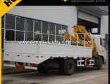 Dongfeng 6 Ton Small Telescopic Boom Truck Mounted Crane Sq6.3K3q for Sale
