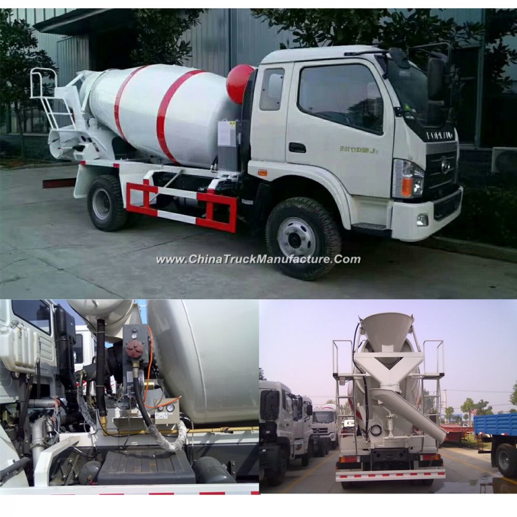 3m3 Concrete Mixer Truck/Cement Mixer Truck for Sales
