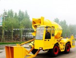 1cbd Self Propelled Mobile Concrete Mixing Truck Plant