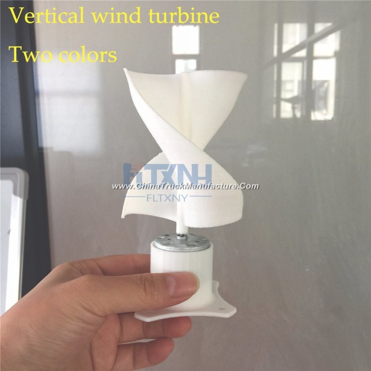 Micro Motor Small LED Lights Vertical Axis Wind Turbine Generator