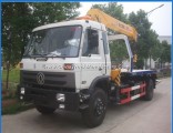 Euro3 Foton DFAC 4X2 3-8tons Flatbed Tow Truck Hydraulic Towing Truck