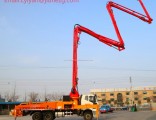 Truck Mounted Concrete Boom Pump Truck with Reliable Quality, Hot Sale in Indian