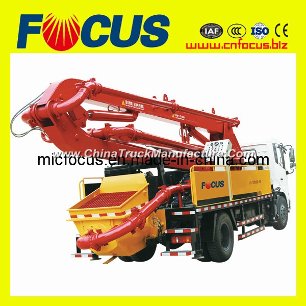 24m, 28m, 32 Boom Small Concrete Pump Truck with Low Price