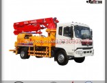 Small and Middle Concrete Pump Truck Jiuhe Hot Sales! High Reliability, Economy, Safety!