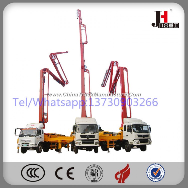 High Quality Jiuhe Small and Medium Concrete Pump Truck with Ce and ISO