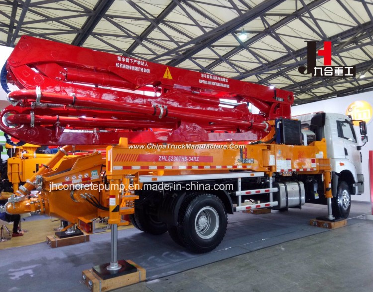 New 33m Best Selling Concrete Pump Truck for Sale with Good Price