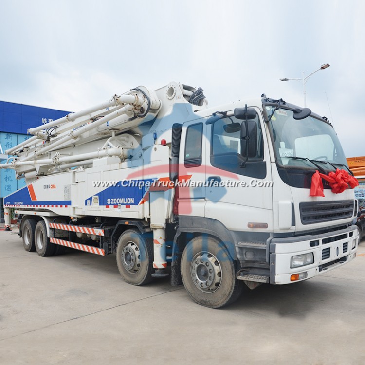 2014 Zoomlion 52m Remanufacturing Used Truck Mounted Concrete Pump