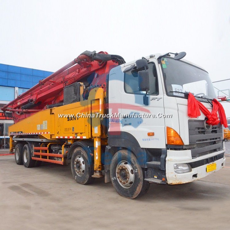 2012 Sany 52m Used Truck Mounted Concrete Pump