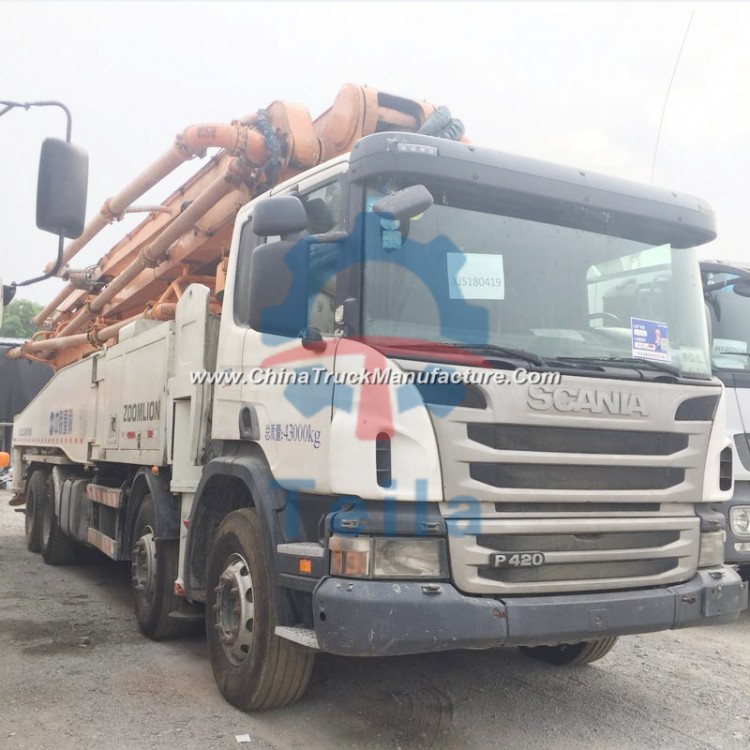 2013 Zoomlion Brand 56m Used Truck Mounted Concrete Pump