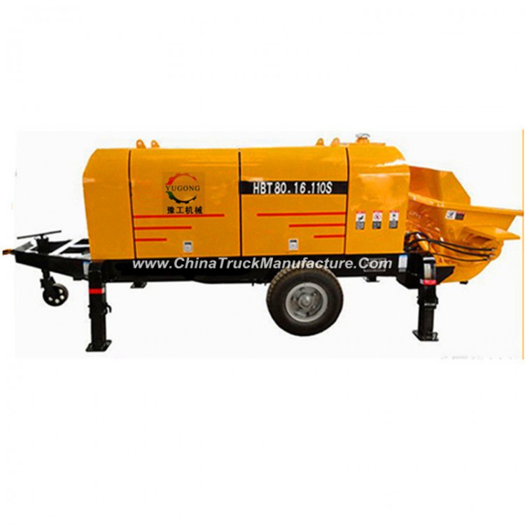Powerful Competitive Price Concrete Pump with Electric and Diesel Power