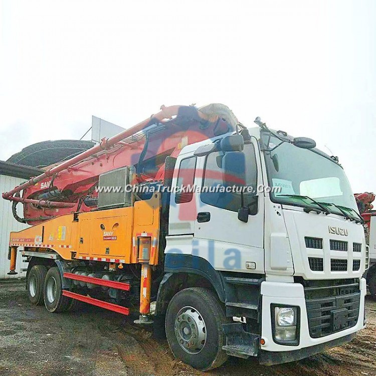 2017 Sany 47m Used Truck Mounted Concrete Pump