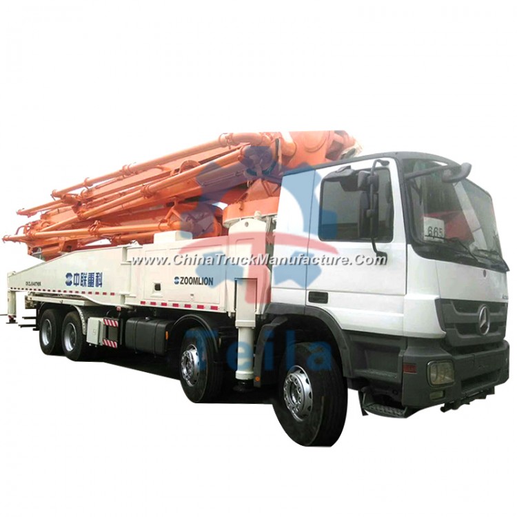 2015 Zoomlion 56m Remanufacturing Used Truck Mounted Concrete Pump
