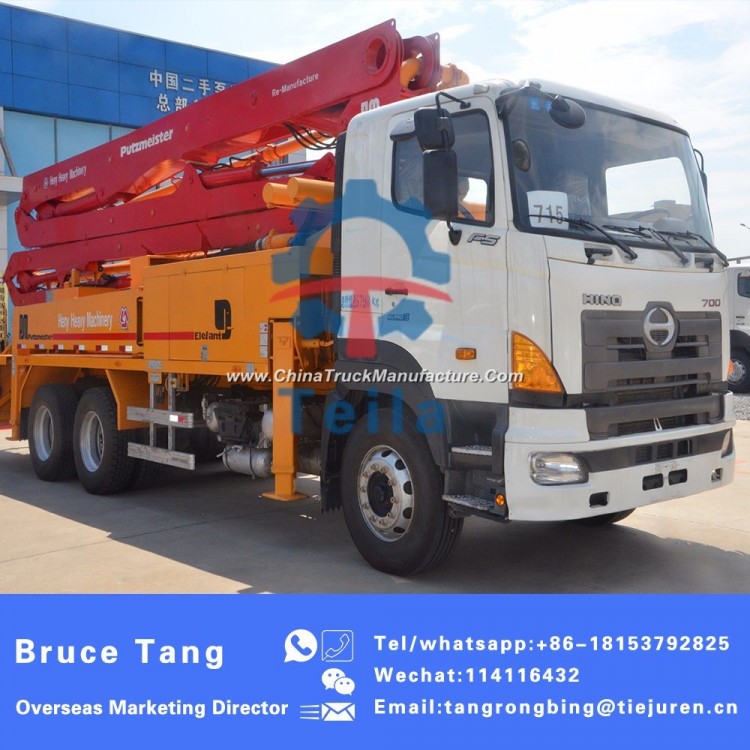 2008 Putzmeister 36meters Used Concrete Pump Truck for Sale