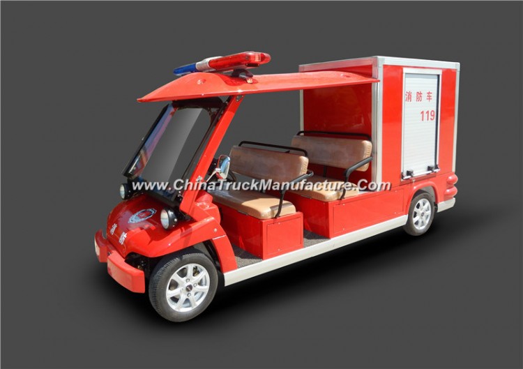 Ce Approved Electric Mini Fire Truck for Sale with 4 Seats