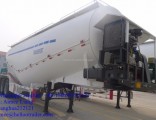 Tri-Axle 30-60m3 Bulk Cement Truck Powder Tank Semi Trailer for Sale