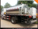 Xinhuanghe 9m3 Bitumen Sprayer Tank Truck Bitumen Distribution Tank Truck