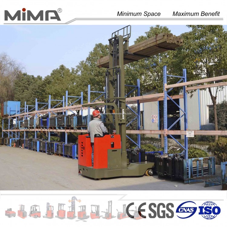Carry Long Material by Side Working for 4-Way Direction Reach Forklift Tfb