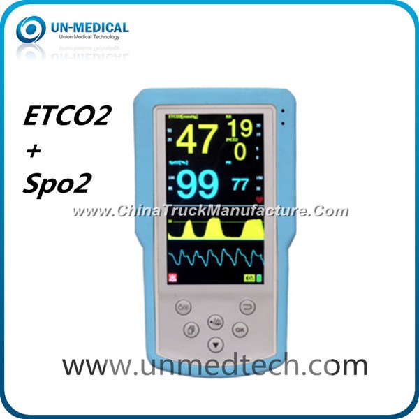Handy Sidestream Etco2 Monitor with Respiration Rate for Ambulance