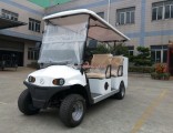 2 Seater High Performance Aluminium Chassis Electric Ambulance Car with Removable Stretcher
