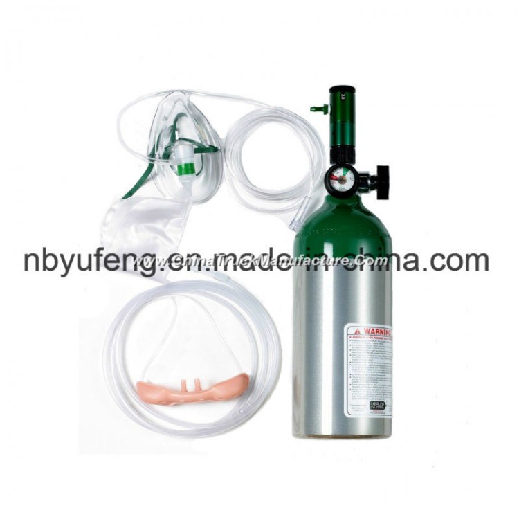Aluminum Material 20 MPa High Pressure Ambulance Bus Used Oxygen Cylinder