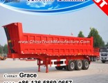 China Factory Dump Truck Semi Trailer, Dumper Tipper Tipping Trailer for Sale