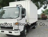 Sinotruk HOWO 4X2 Carry Van Truck Light Cargo Truck 6 Ton Box Truck